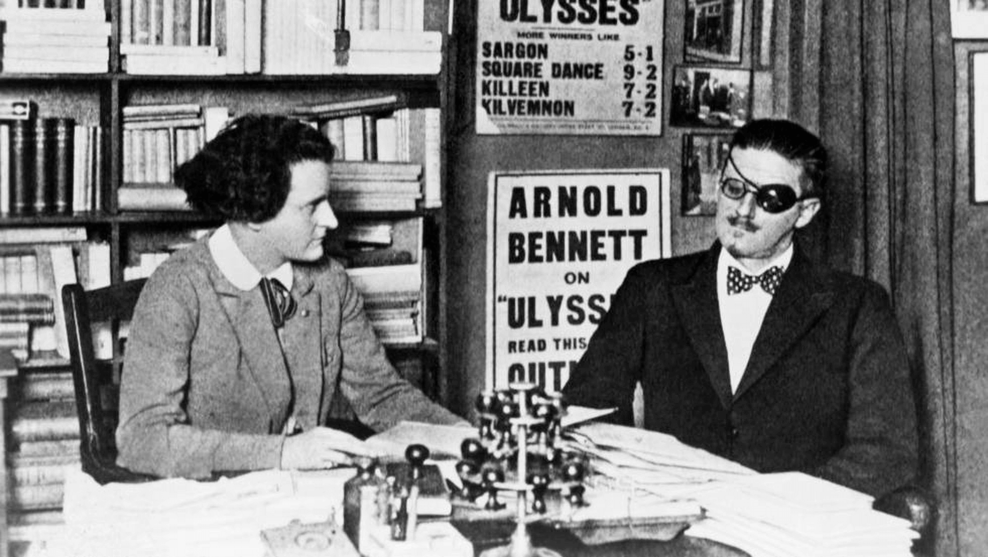 Sylvia Bleach y James Joyce